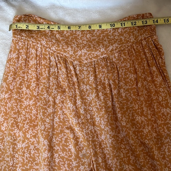 SO Orange Wide Leg Pants with Elastic Waistband - Picture 5 of 11